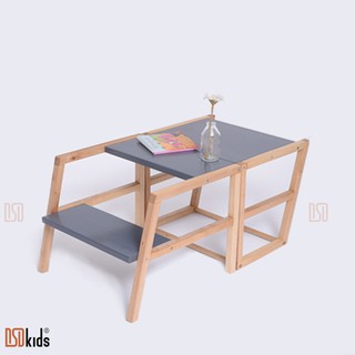 Bàn học cho bé 🛑FREESHIP🛑 Bàn học gỗ đa năng cho bé [ Nguyên liệu 100% gỗ tự nhiên nhập khẩu ]