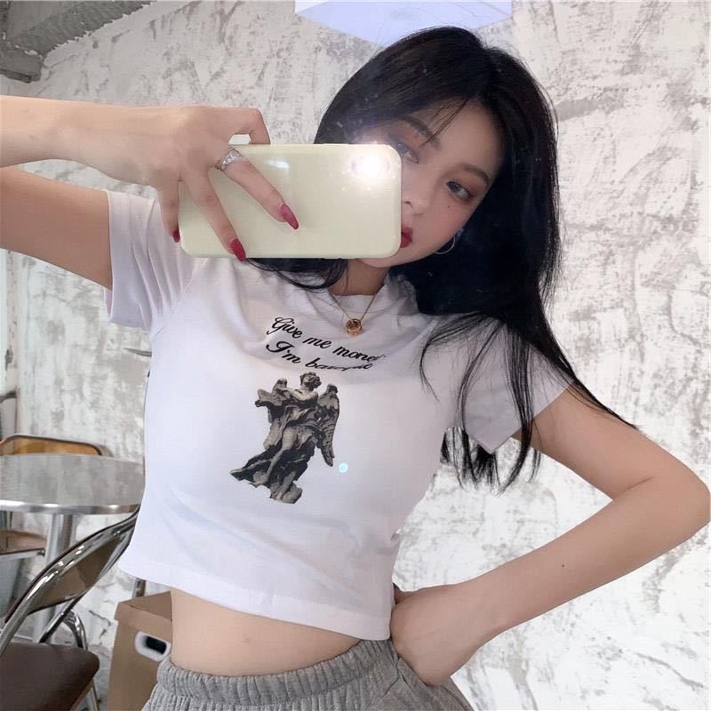 FREESHIP Đơn từ 99k Áo Croptop Hình Xinh Quảng Châu | BigBuy360 - bigbuy360.vn