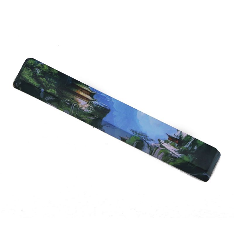 Nắp Đậy Phím Spacebar PBT 6.25U Nhuộm Màu Năm Mặt