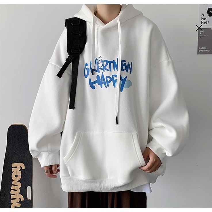Áo Hoodie Nam Hoodie Nỉ Bông [FREESHIP] Áo Hoodie Nam Nữ Unisex Form Rộng Thu Đông | BigBuy360 - bigbuy360.vn
