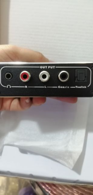 Bộ chuyển âm thanh optical ra av có chỉnh âm lượng