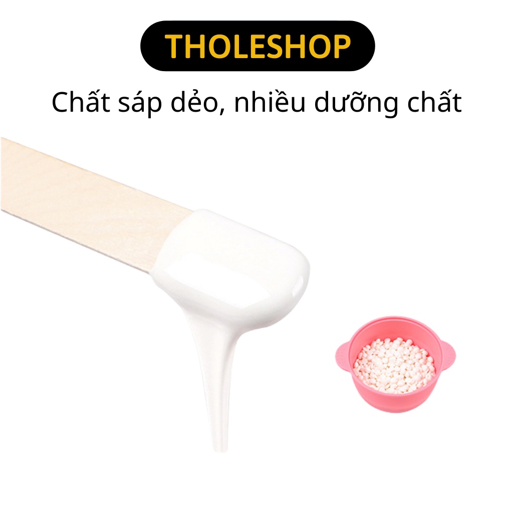 Hũ Sáp Wax Lông Sữa Dừa Siêu Bám 300/500gram - Sáp Dùng Cho Da Nhạy Cảm 1010