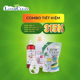 Nước rửa bát hữu cơ Layer Clean hương Quế 800ml
