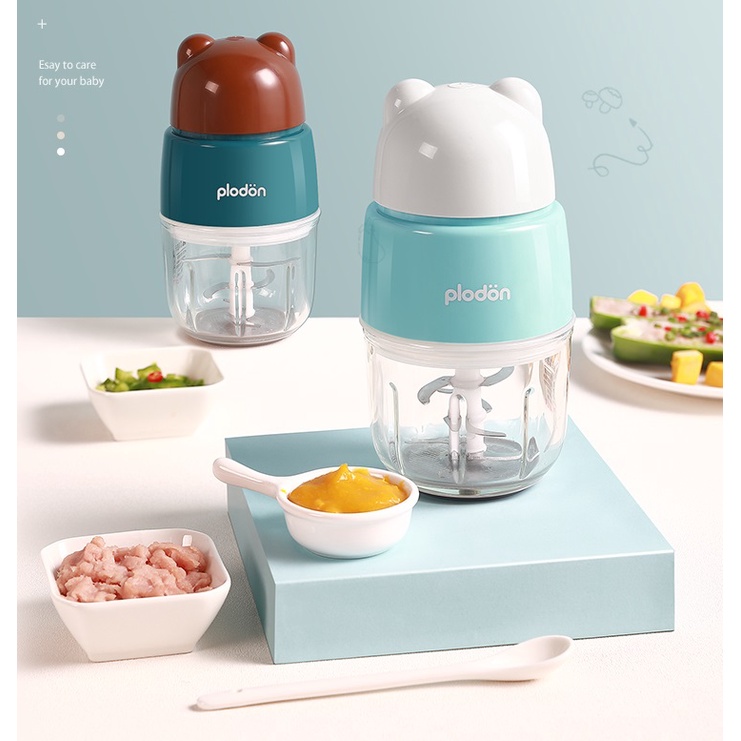 Máy xay thức ăn dặm cho trẻ em đa năng mini Plodon