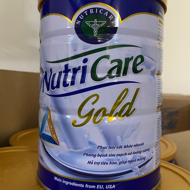 GIÁ SỐC- NUTRICARE GOLD 900g date 2022