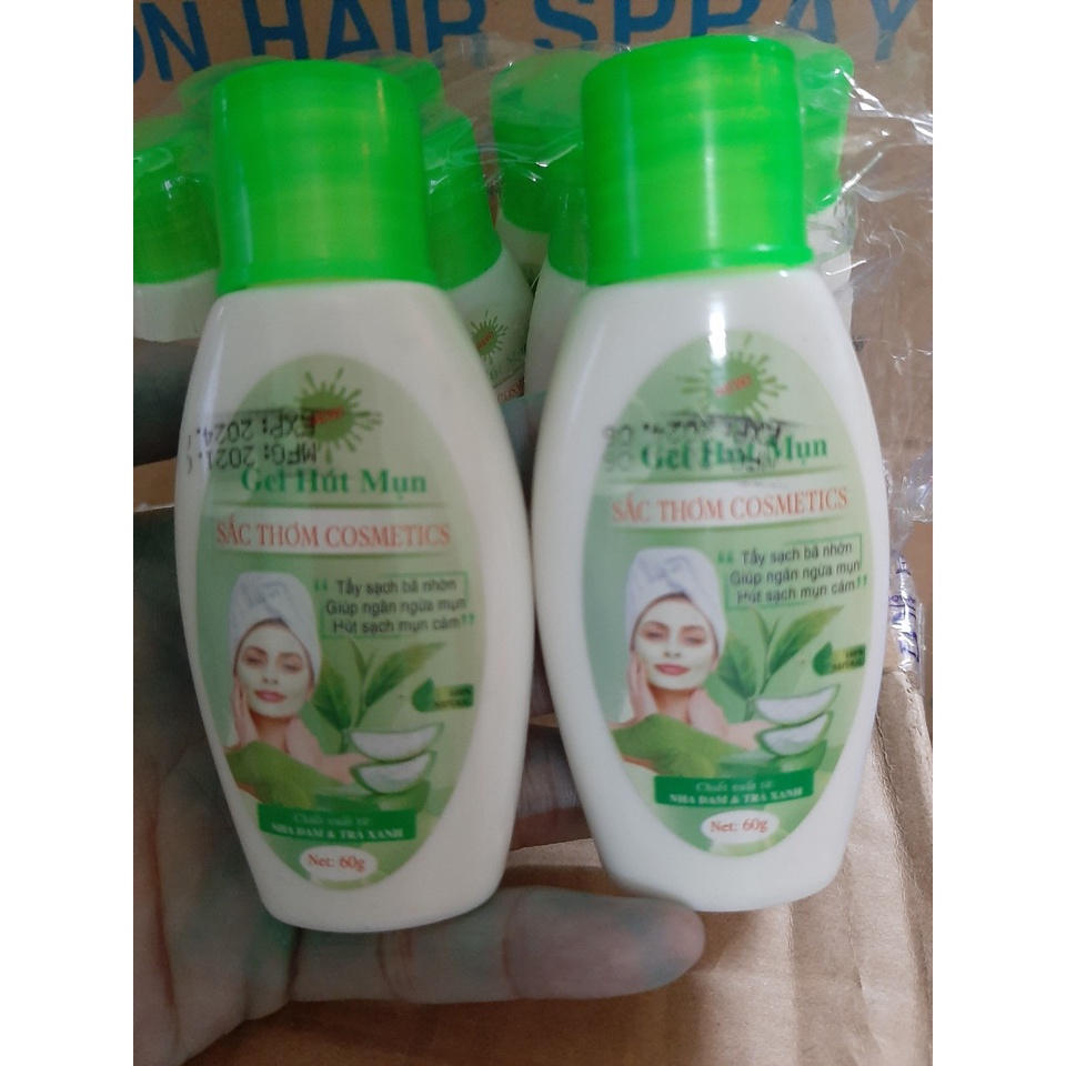 Gel Hút Mụn Sắc Thơm Nha Đam &amp; Trà Xanh 60g