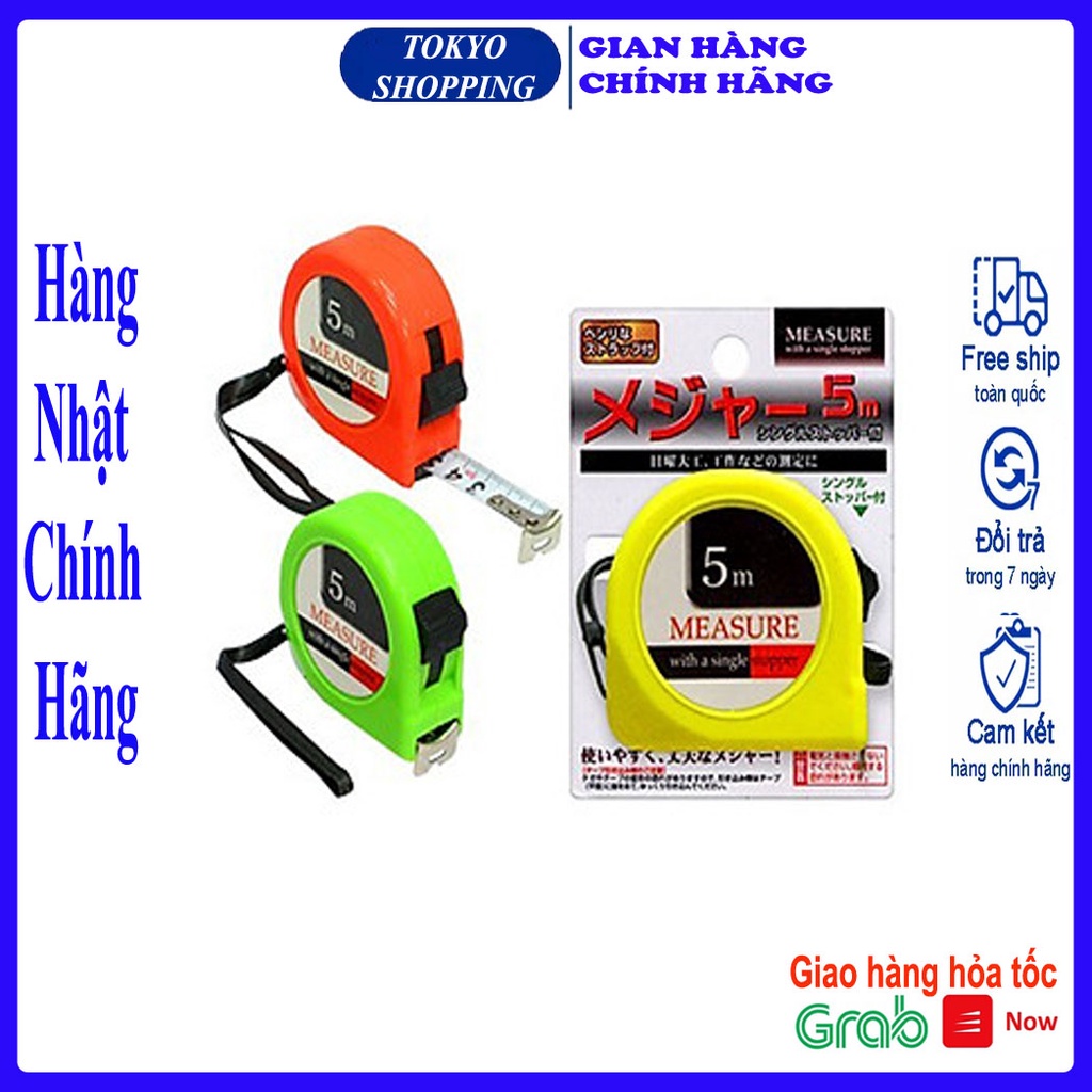 Thước dây dạng cuộn Eko cao cấp 5m Hàng Nhật Chính Hãng