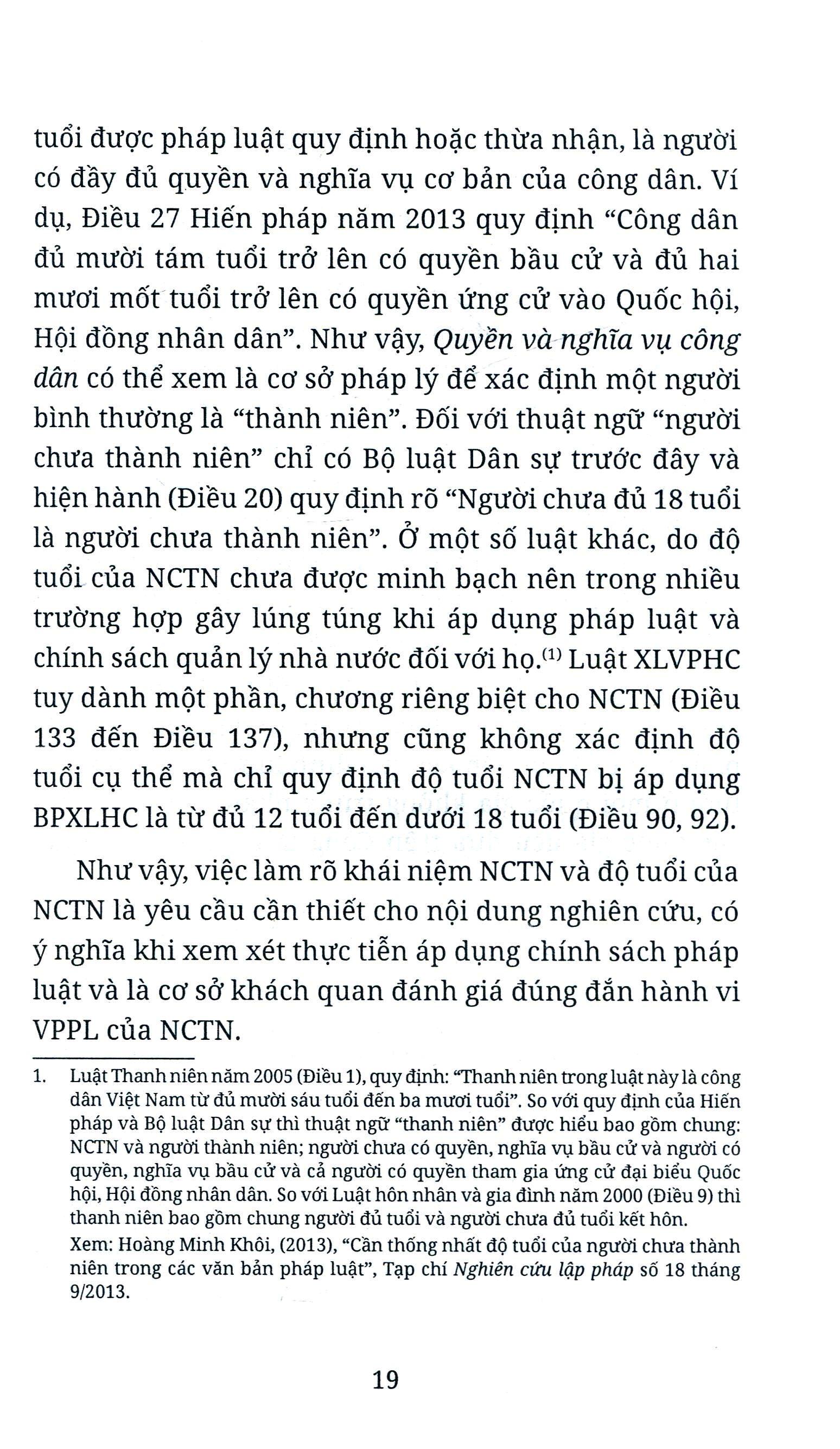 Sách Biện Pháp Xử Lý Hành Chính Đối Với Người Chưa Thành Niên Vi Phạm Pháp Luật | BigBuy360 - bigbuy360.vn