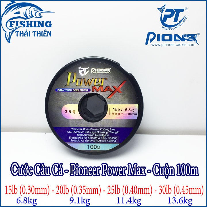 Cước câu cá Pioneer Power Max