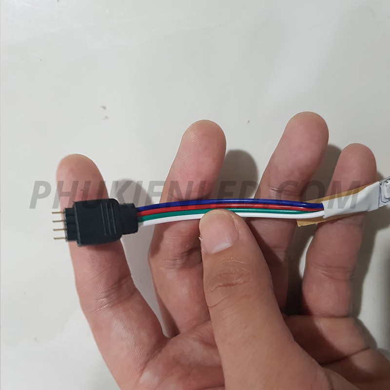 Combo Led dây nhiều màu RGB 5050 5V và bộ mạch nháy có điều khiển từ xa dùng điện cổng USB | BigBuy360 - bigbuy360.vn