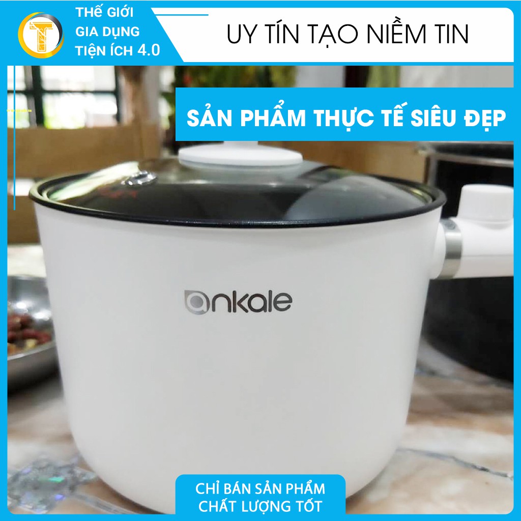 Nồi Lẩu Điện Mini Đa Năng Mới Nhất Có Thể Lẩu, Nướng, Chiên, Xào Thiết Kế Sang Trọng