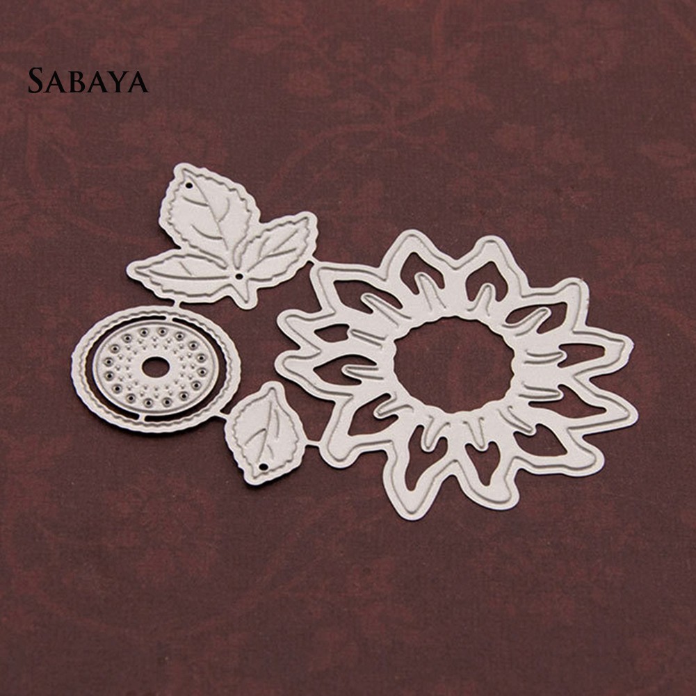 Khuôn Cắt Giấy Kim Loại Tạo Hình Hoa Hướng Dương