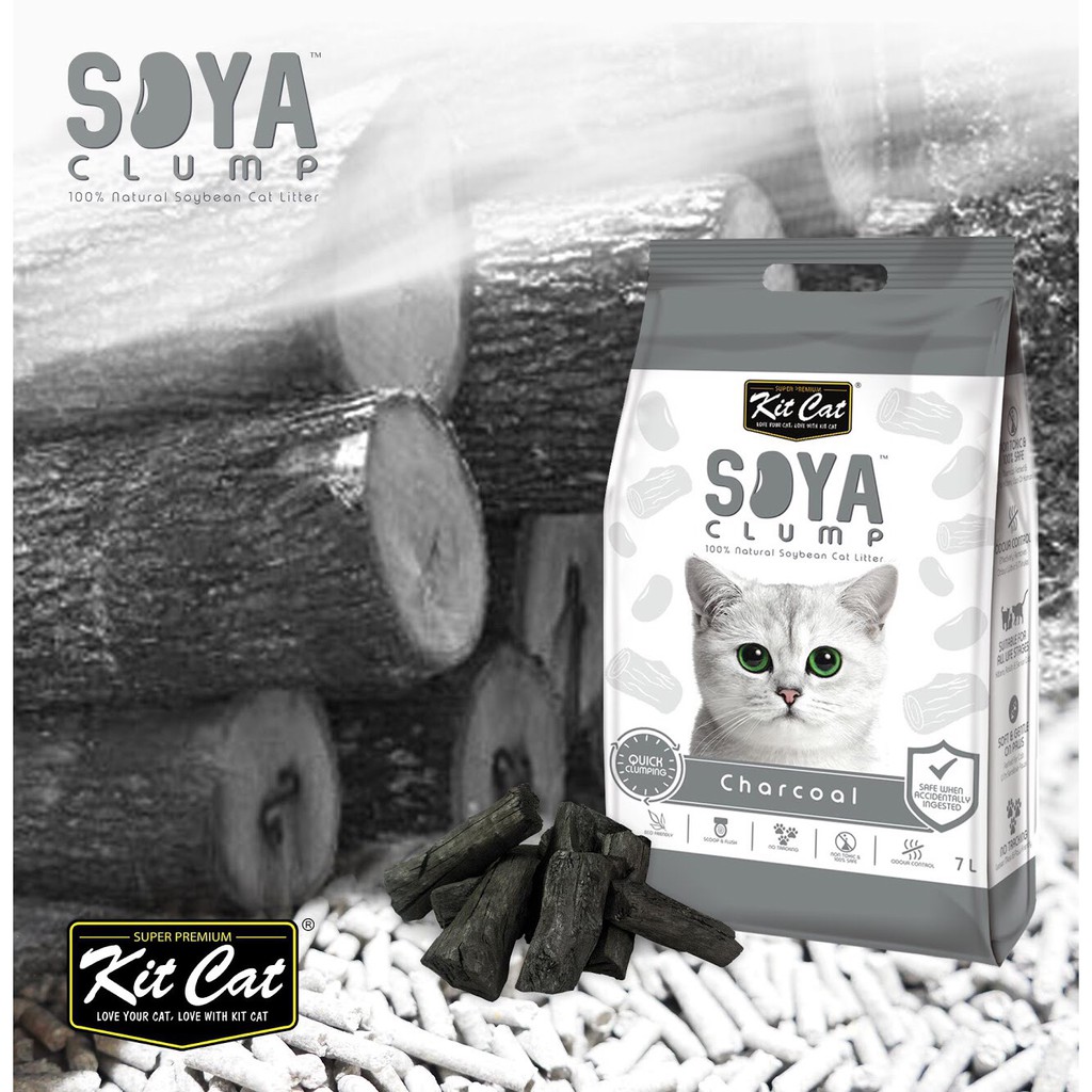 Cát đậu nành cho mèo - Kitcat soya 7 lít