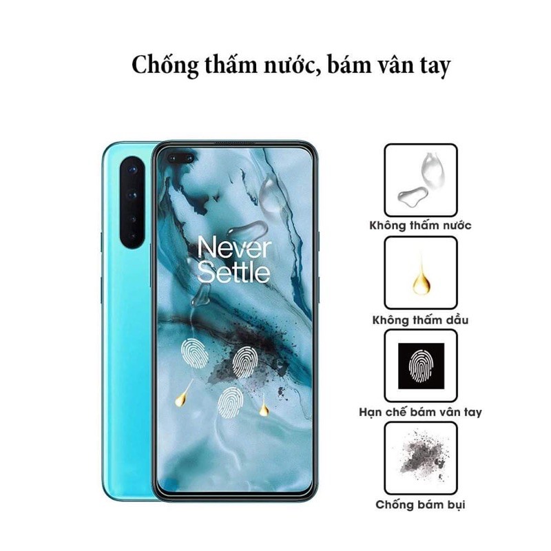 Kính cường lực Oneplus nord chính hãng Gor Độ cứng 9H bảo vệ màn hình và chống bám vân tay hiệu quả