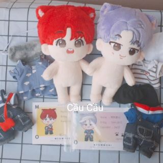 Full set doll BTS RM JHope MeowMoni MeowHobi 176