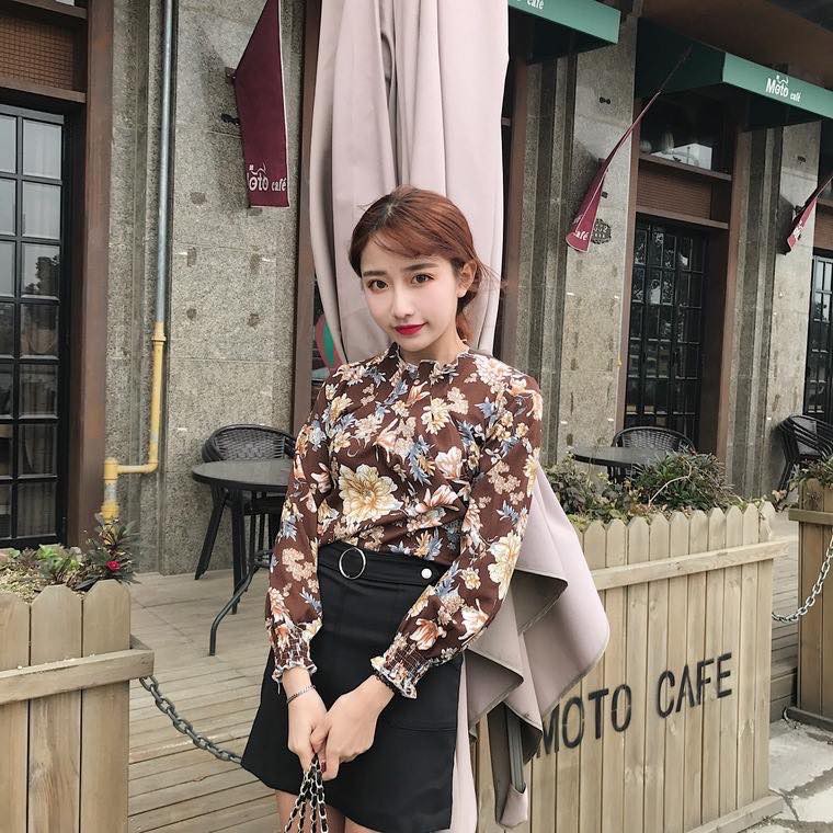 Áo Sơ Mi Hoa Dài Tay
