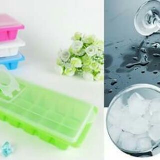 khay làm đá có lắp đậy