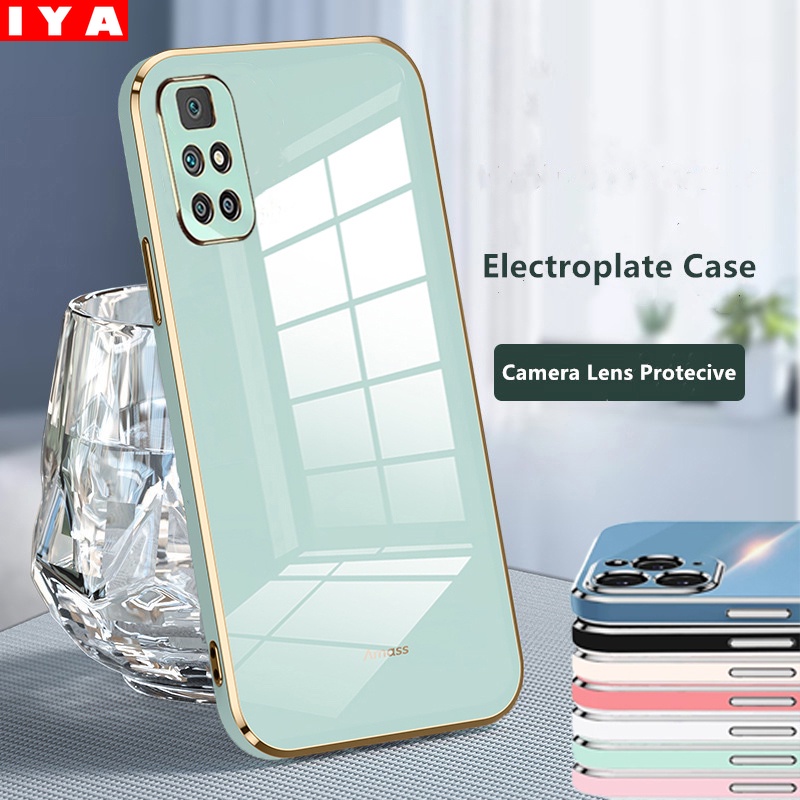 Ốp Điện Thoại Cao Su Mềm Mạ 6D Cho Redmi 10C Redmi Note 11 11s Redmi 10 Note10S 9 9A 9T Note10 Note9 Note9S Note8 Note7