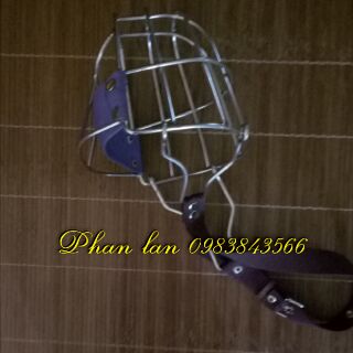 Rọ mõm inox Cho chó loại trung