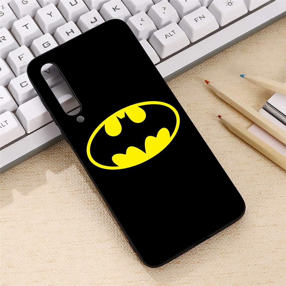 Ốp Điện Thoại Silicon Mềm Hình Logo Batman Uj21 Cho Samsung Note 10 S7 Edge S10 A10s A20s A30s A40s A50s A70s Lite