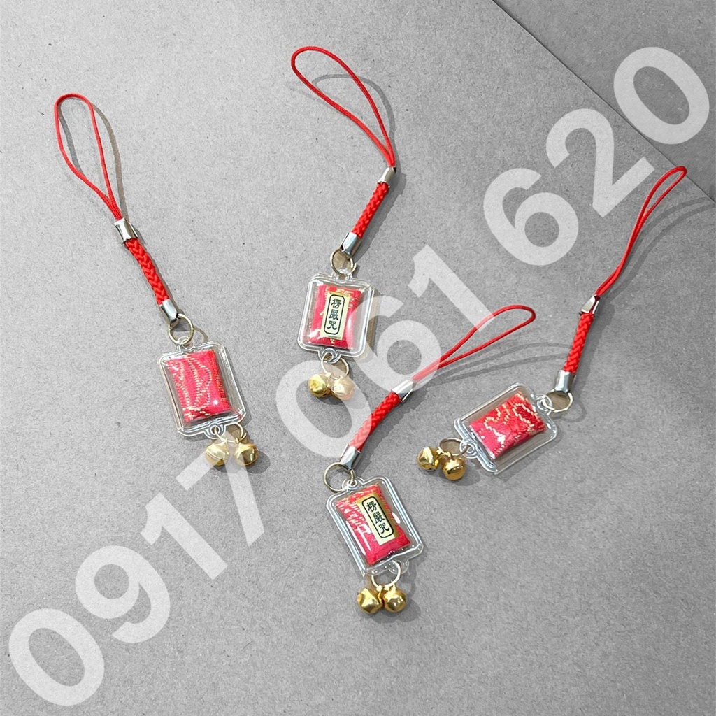 Dây Treo Chú Lăng Nghiêm Cầu Bình An, May Mắn Xua Đuổi Vận Xấu Treo Điện Thoại Móc kháo Túi Xách,.,.,.