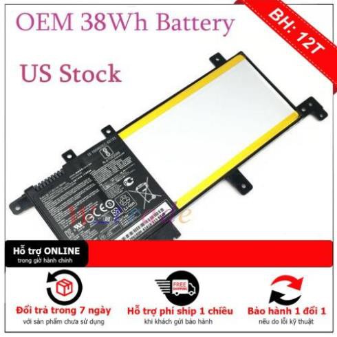 Pin battery C21N1634 Asus Vivobook A580U A580UF A580UR  X542UR X542UQ X542UN F542UQ  R542UA F542UF