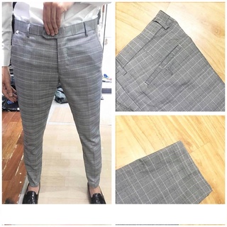 Quần tây nam kẻ caro chất vải cotton cao cấp , chuẩn thiết kế hàn quốc,  cực tôn dáng, lịch sự, trẻ trung