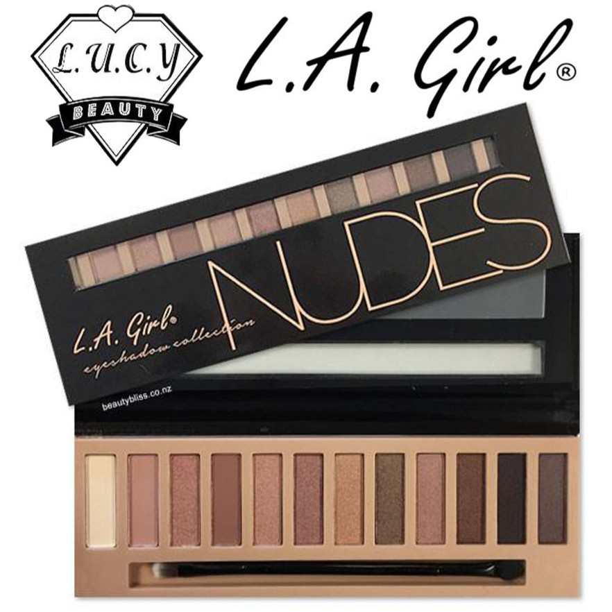 Hàng USA- Phấn Mắt LA Girl Nudes Eyeshadow Collection chuẩn Auth 100%