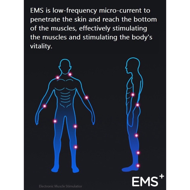 Máy Massage Chân Rung Xung Điện EMS Mát Xa Giảm Mỡ Bắp Chân Cầm Tay, Trị Liệu, Thư Giãn, Giảm Mệt Mỏi Phòng Chống Bệnh