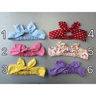 combo 5 turban nơ thỏ cho bé
