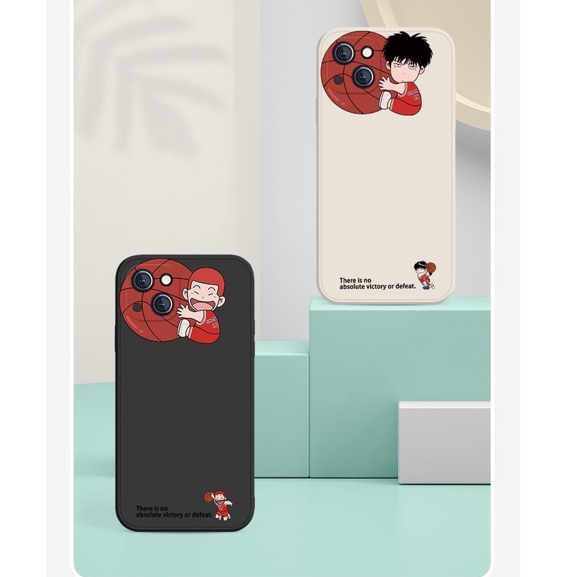 Ốp Điện Thoại Chống Sốc In Hình Slam Dunk Cho Iphone 13 Pro 11 Pro Max Xr 6s 7 8 Plus 12 Mini 14 Pro Xs Max
