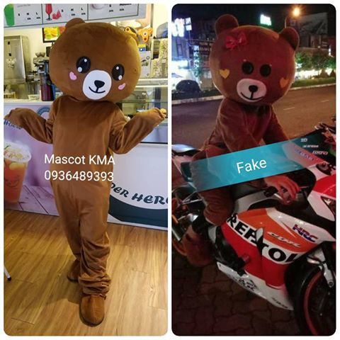 Tổng kho Mascot bộ đồ Gấu Brown cao cấp loại 1