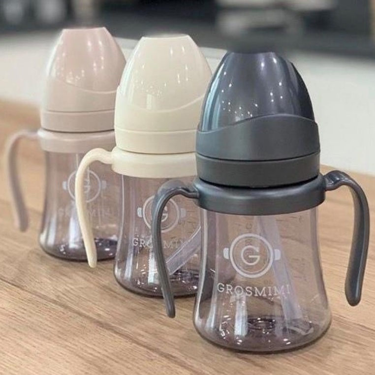 Bộ 2 bình sữa Grosmimi PPSU 200ml, 300ml