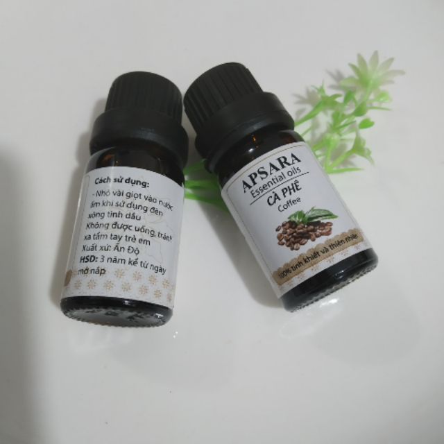Combo 2 lọ tinh dầu cà phê mỗi lọ 10ml