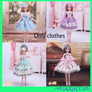 Đầm Công Chúa Xinh Xắn Cho Búp Bê Tỉ Lệ 1 / 3 60cm