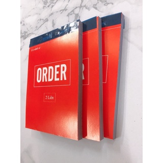 Quyển Order 60 trang 2 liên Cácbon - HOKAMI STORE