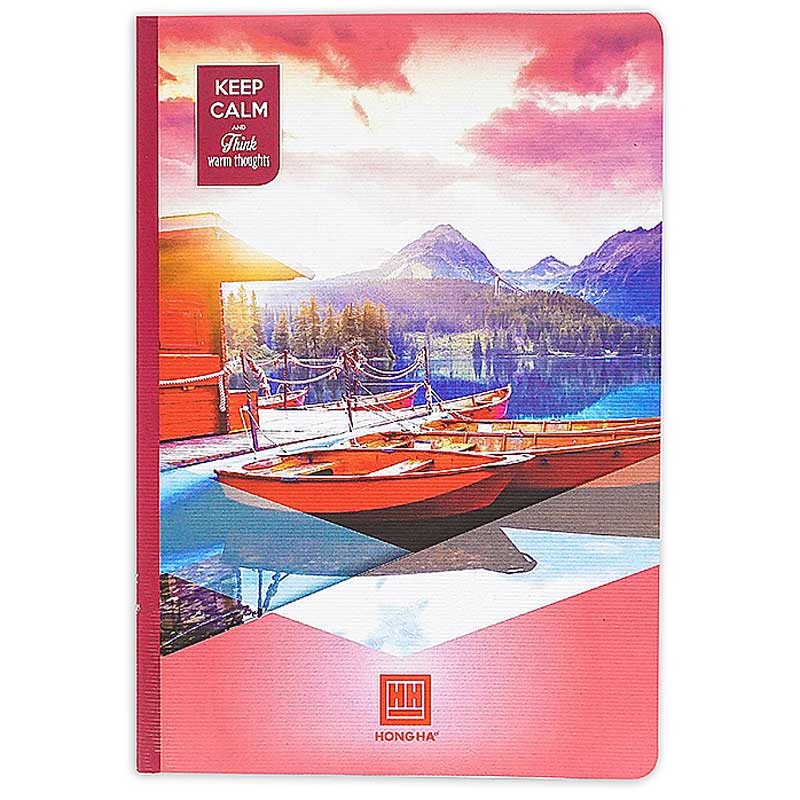 Vở Học Sinh Keep Calm - Kẻ Ngang 120 Trang - Hồng Hà 1635 (Mẫu Màu Giao Ngẫu Nhiên)