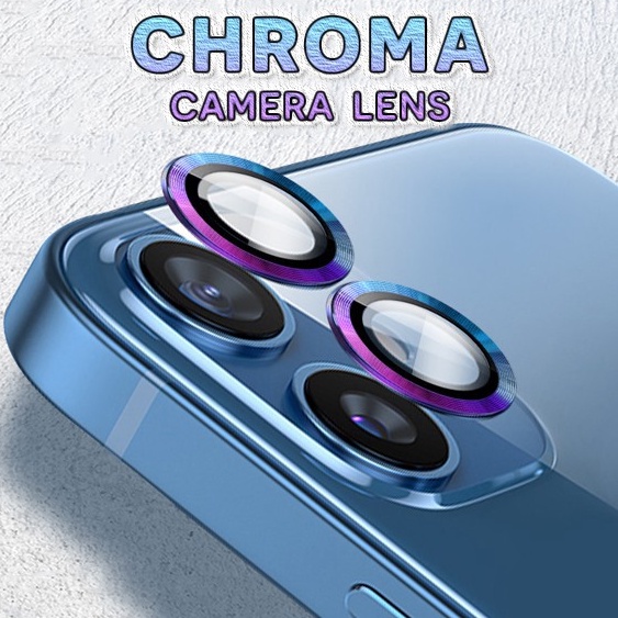 Bộ Vòng TITAN Chroma Bảo Vệ Camera Chống Trầy Xước Dành Cho iPhone 12 Pro Max 11 Pro Max Njoyshop