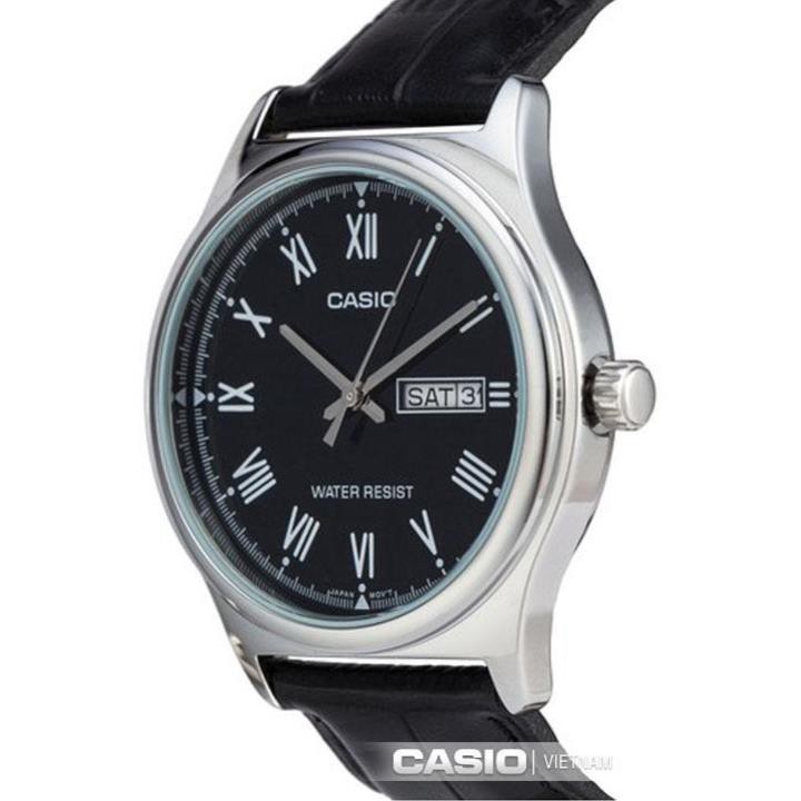 Đồng hồ nam dây da chính hãng Casio MTP-V006L-1B [HÀNG CHÍNH HÃNG]