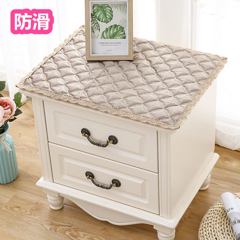 Vỏ Bọc Máy Giặt / Tủ Lạnh Chống Bụi Bẩn Tiện Dụng △☁Khăn Trải Bàn Tròn Cỡ Nhỏ Thiết Kế Dễ Thương Ốp