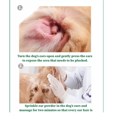 Hipidog Phấn loại bỏ lông tai/ Nước nhỏ mắt/ Nước nhỏ tai/ Chai tập đi vệ sinh/ Chai ngăn ngừa đi vào tiện lợi dành cho thú cưng