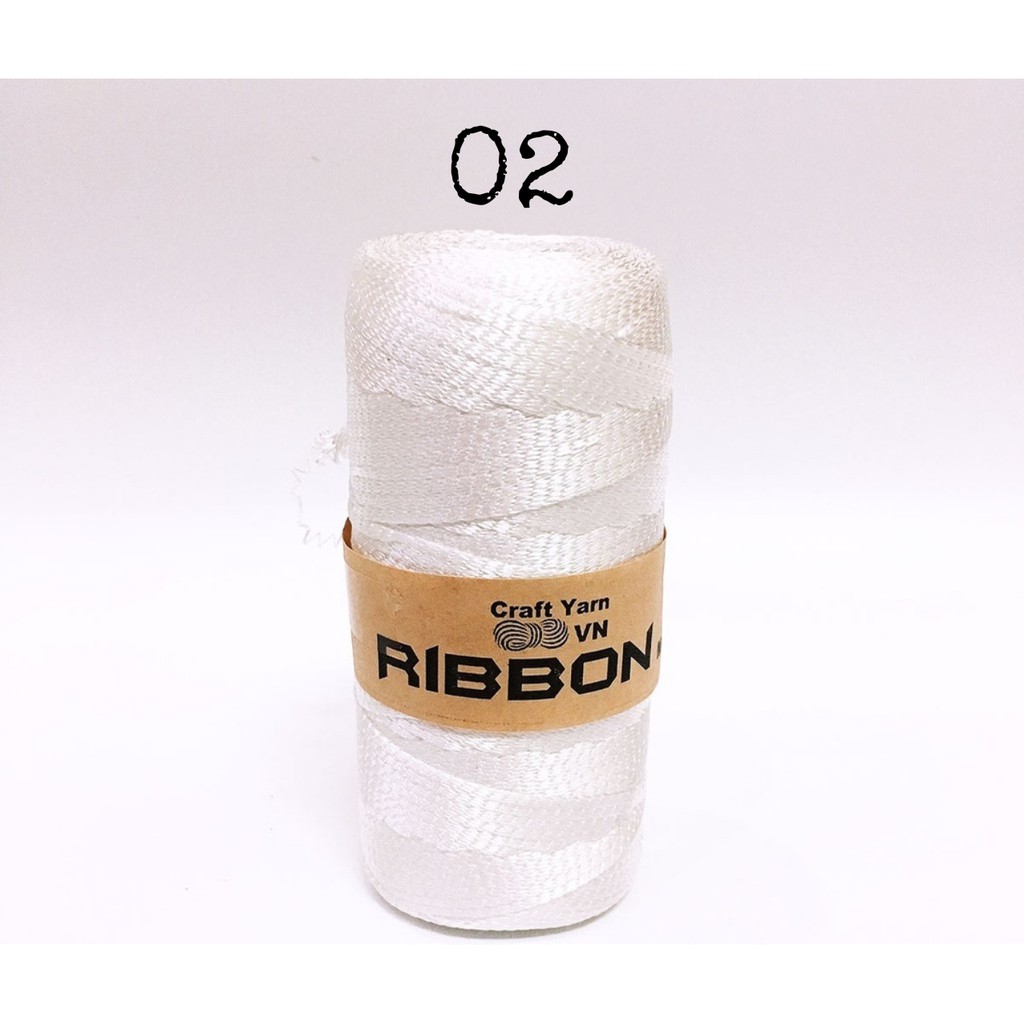 Sợi dệt ribbon Việt Nam chuyên móc mũ túi giày (Mã 01 đến 20)