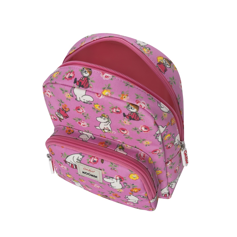 Cath Kidston - Balo trẻ em Kids Mini Backpack Moomins Linen Sprig - 1003871 - Pink
