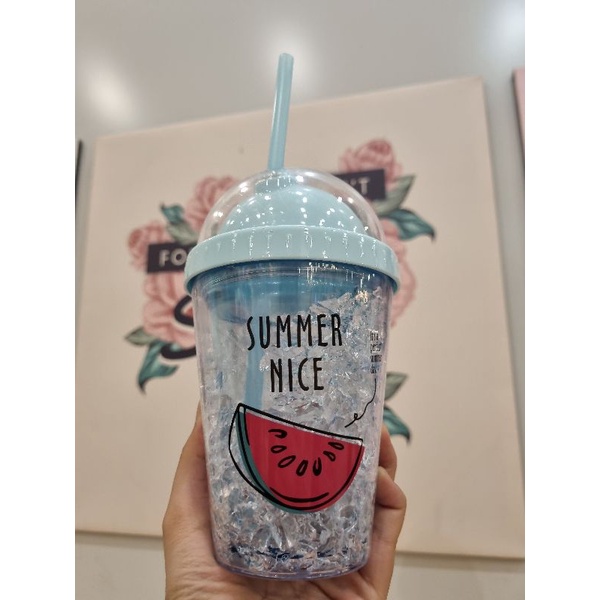 LY NƯỚC GIỮ NHIỆT HÌNH DƯA HẤU