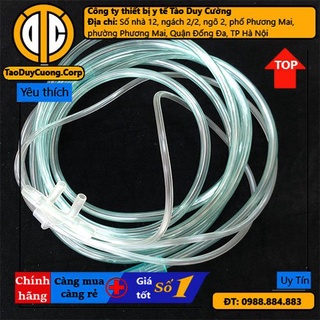 Dây thở oxy 2 nhánh, Ống thở oxy gắn mũi mềm mại linh hoạt dành cho người lớn