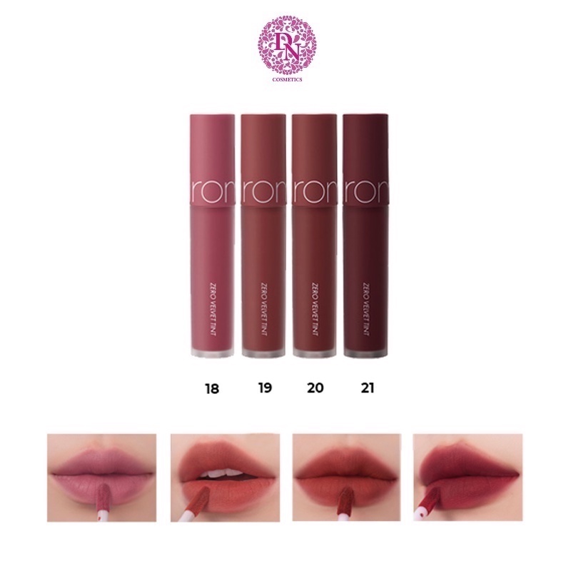 Son Kem Lì Romand Zero Velvet Tint Hàn Quốc