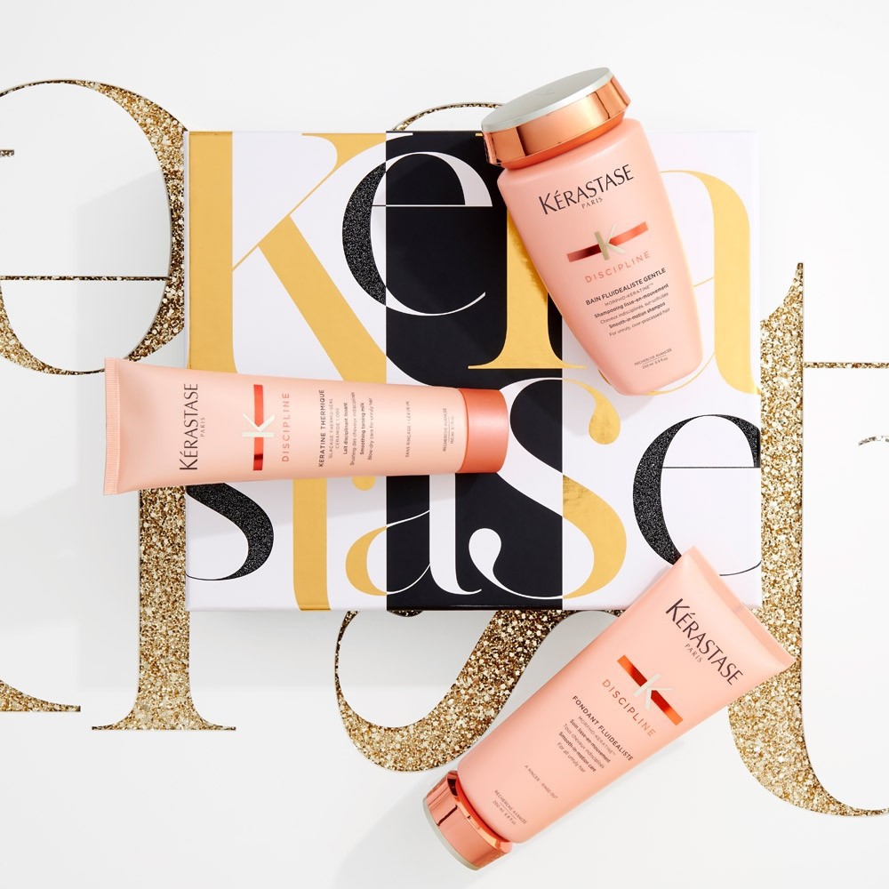 Bộ dầu gội giúp tóc suôn mượt vào nếp Kerastase Discipline Bain Fluidealiste