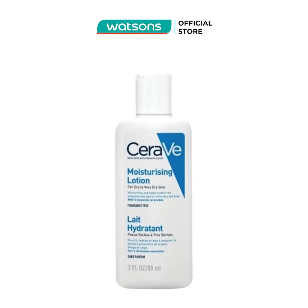 Sữa Dưỡng Ẩm CeraVe Moisturising Lotion Dành Cho Da Khô 88ml