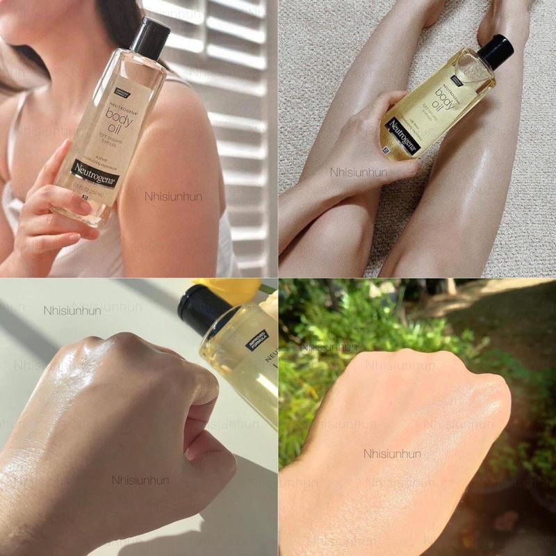 Dầu dưỡng thể Neutrogena Body Oil Light Sesam Formula