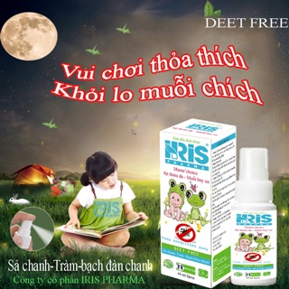 Xịt Chống Muỗi Tinh dầu bạch đàn chanh,sả chanh